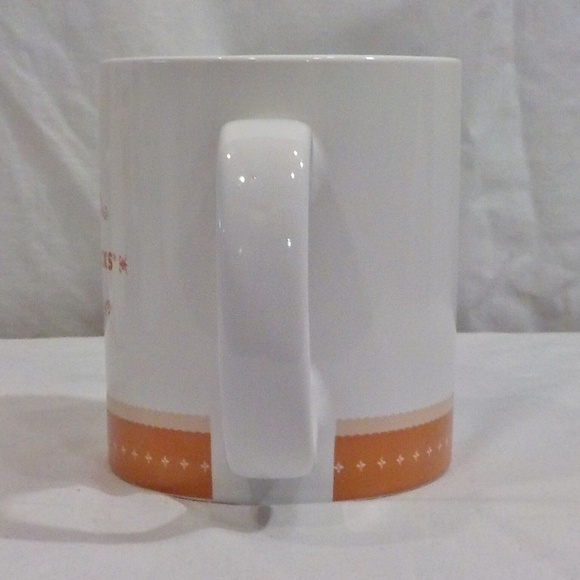 Rare Starbucks 2010 Gold White Cup Mug - Picture 2 of 3
